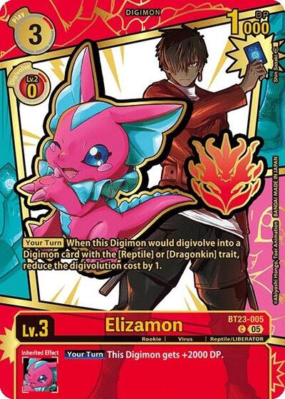 Elizamon (Rare Pull) card