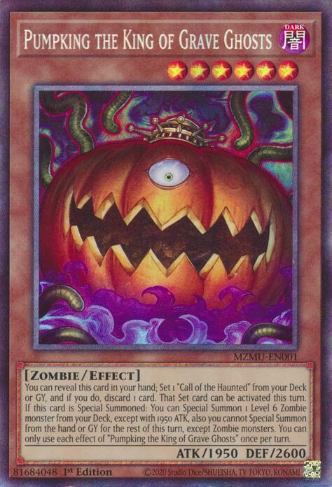 Pumpking the King of Grave Ghosts (Collector's Rare) - Maze of