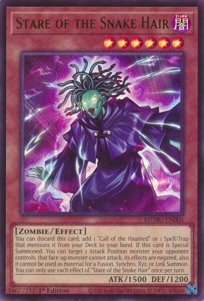 Stare of the Snake Hair - Maze of Muertos - yugioh
