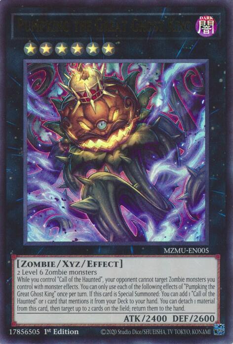 Pumpking the Great Ghost King - Maze of Muertos - YuGiOh