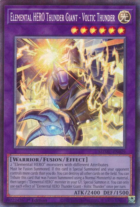 Elemental HERO Thunder Giant - Voltic Thunder (Collector's Rare