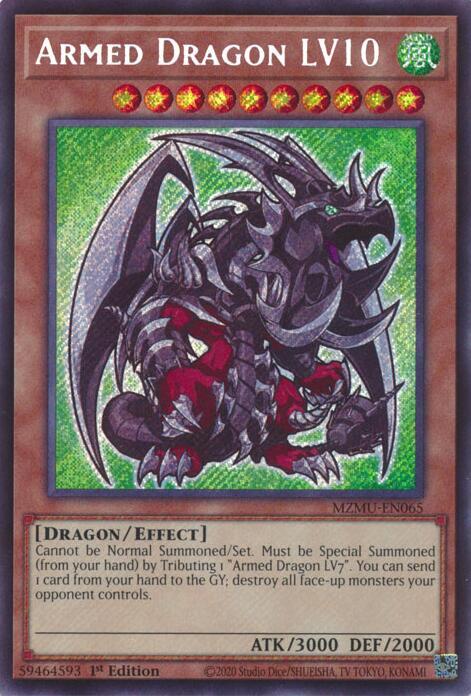 Armed Dragon LV10 - Maze of Muertos - YuGiOh - TCGplayer.com