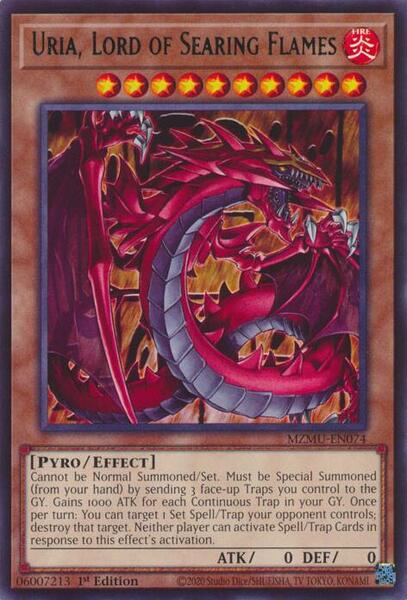 Uria, Lord of Searing Flames - Maze of Muertos - YuGiOh