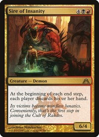 Sire of Insanity - Dragon's Maze - Magic: The Gathering card