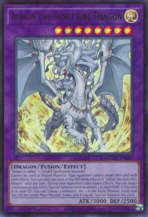 Albion the Sanctifire Dragon - Maze of Muertos - YuGiOh
