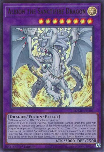 Albion the Sanctifire Dragon - Maze of Muertos - yugioh
