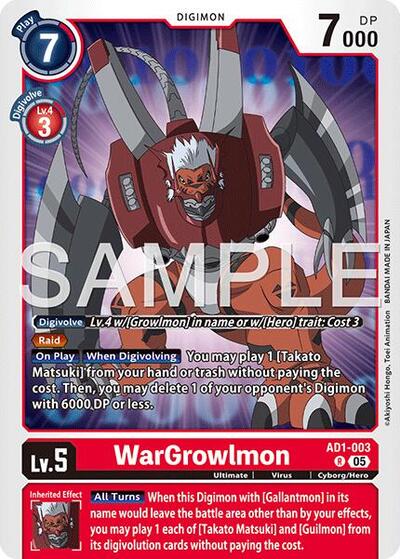 WarGrowlmon AD1 003