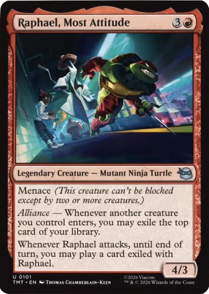 Tmnt Magic Raphael Raphael, Most Attitude - Teenage Mutant Ninja Turtles - Magic: The ...