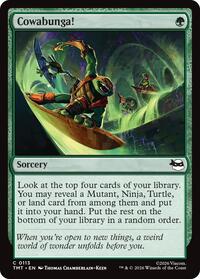 Cowabunga! - Teenage Mutant Ninja Turtles - Magic: The Gathering card