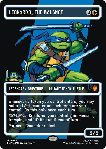 Leonardo, the Balance - Commander: Teenage Mutant Ninja Turtles - magic
