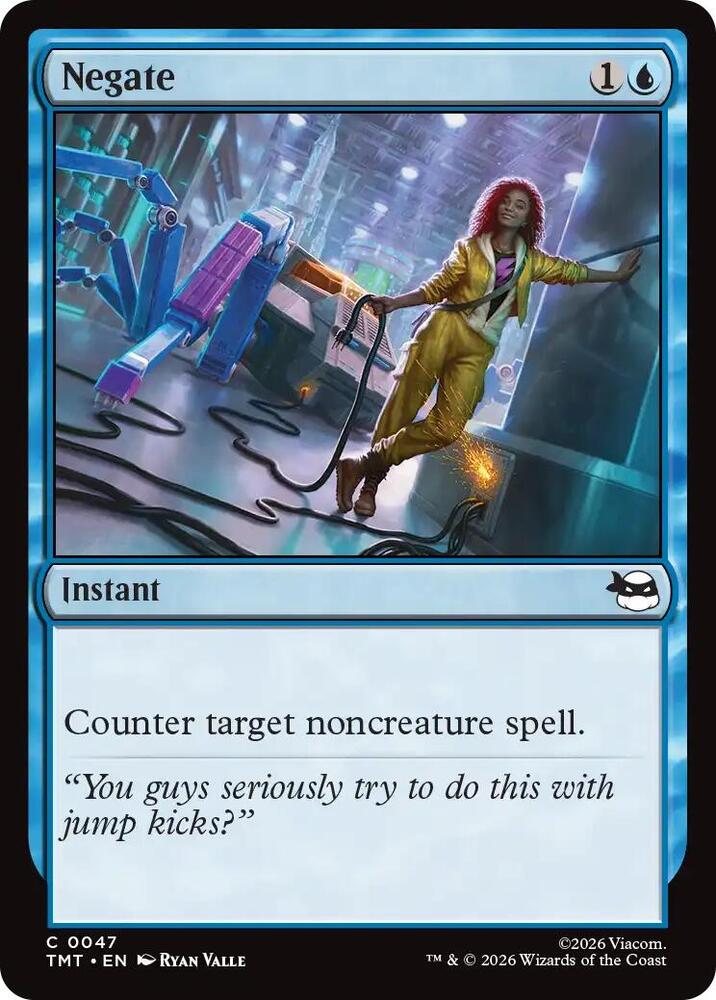 Negate - Teenage Mutant Ninja Turtles - Magic: The Gathering