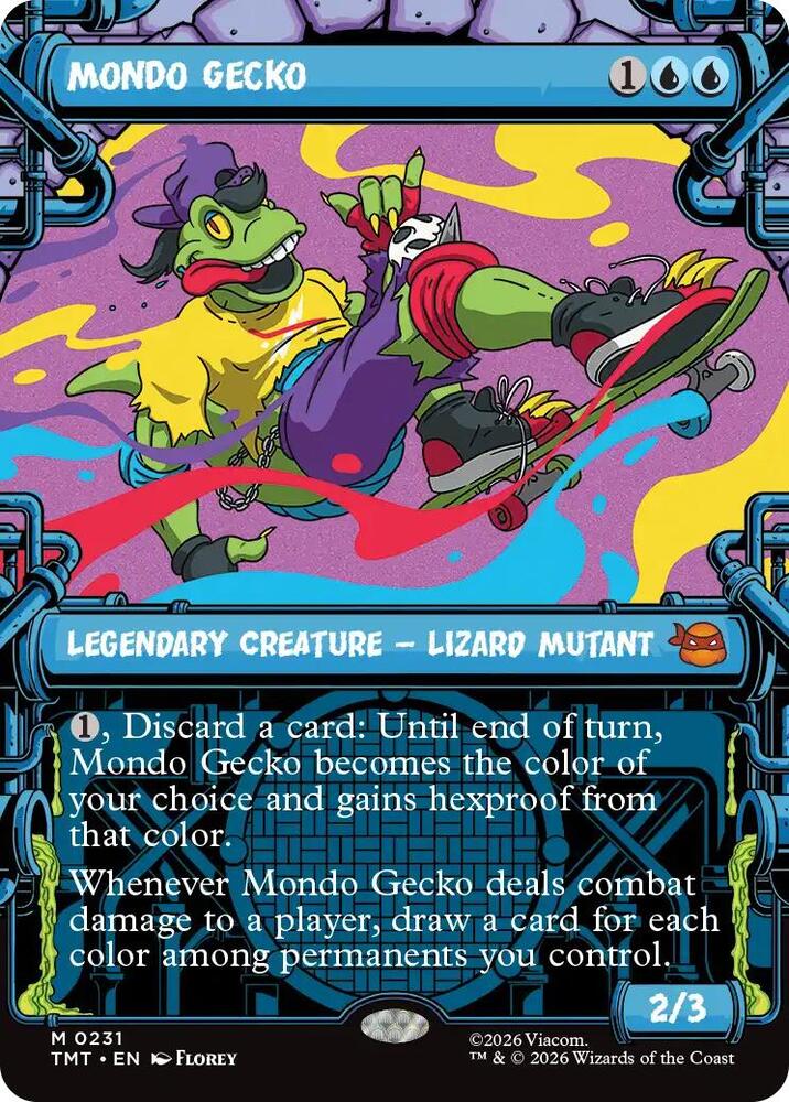 Mondo Gecko (Showcase) - Teenage Mutant Ninja Turtles - Magic: The