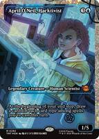 April O'Neil, Hacktivist (0292) (Showcase) (Fracture Foil