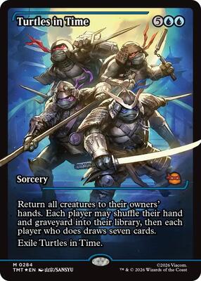 mtg thopter commander deck MTG TMNT Commander Deck Display 4st