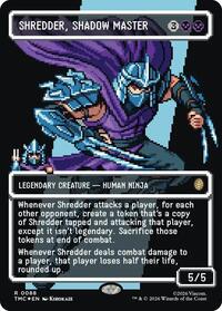 Shredder, Shadow Master (Borderless) (Surge Foil)