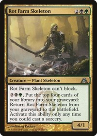 Rot Farm Skeleton - Dragon's Maze - Magic: The Gathering card