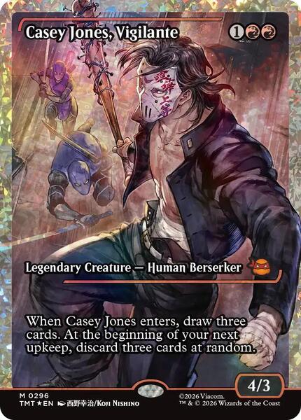 Casey Jones, Vigilante - Teenage Mutant Ninja Turtles - magic