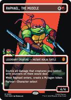 Raphael, the Muscle (0091) (Borderless) (Surge Foil) - Commander
