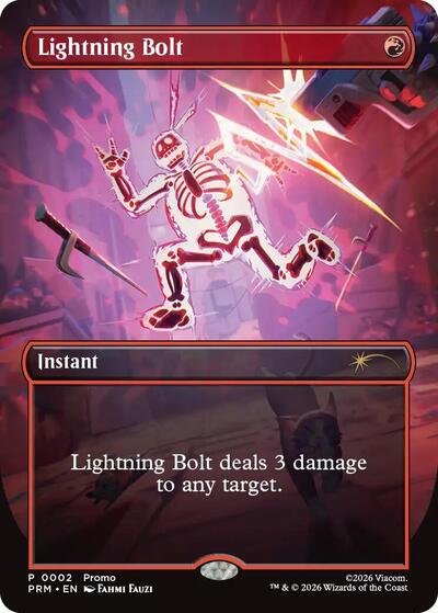 Lightning Bolt Borderless