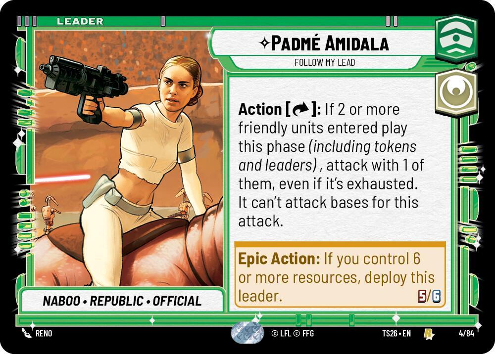 Padmé Amidala 4/84 card
