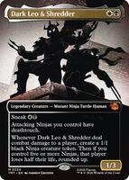 Dark Leo & Shredder (Borderless) - Teenage Mutant Ninja Turtles