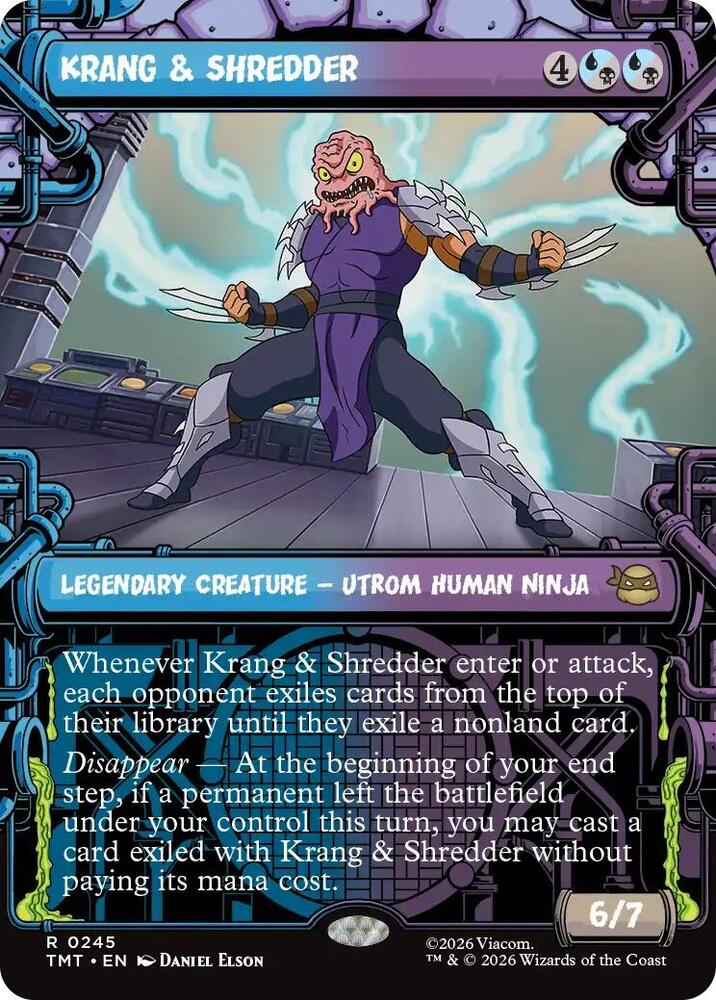 Krang & Shredder (Showcase) - Teenage Mutant Ninja Turtles - Magic