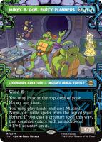 Dark Leo & Shredder (Showcase) (Fracture Foil) - Teenage Mutant