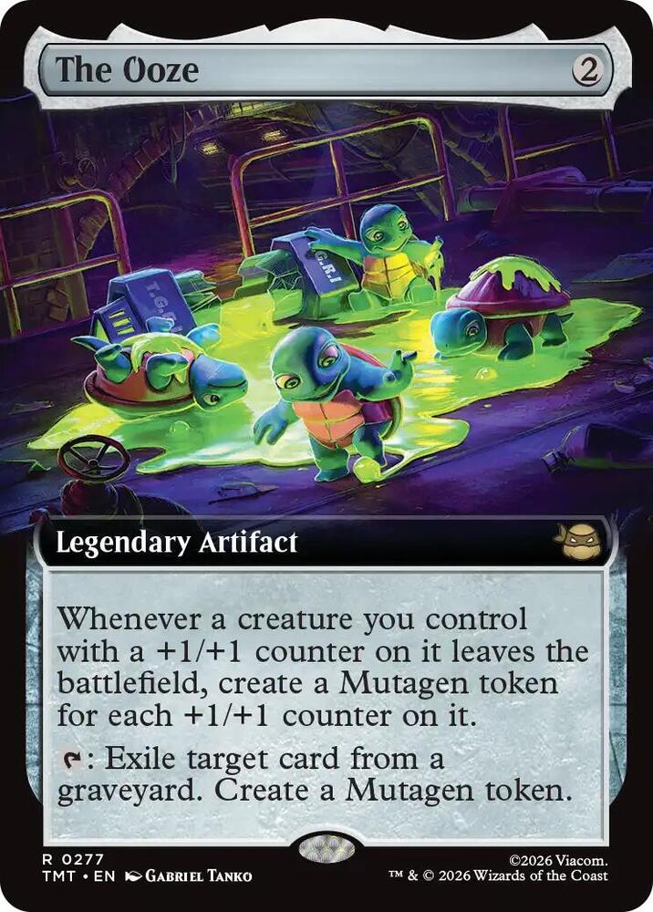The Ooze (Extended Art) - Teenage Mutant Ninja Turtles - Magic