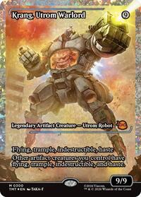 Krang, Utrom Warlord (Showcase) (Fracture Foil)
