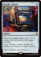mtg card cabinet The Catalog Trading Arcade Cabinet - Commander: Teenage