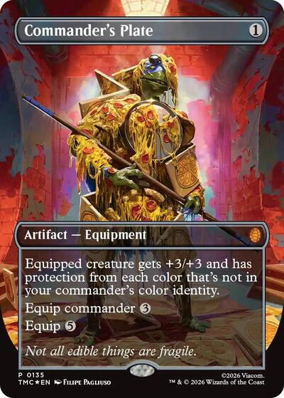 Commanders Plate Borderless