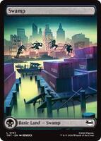Swamp (0193) - Teenage Mutant Ninja Turtles - Magic: The Gathering