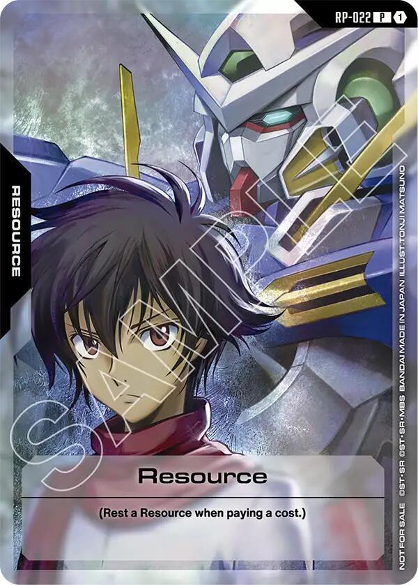Resource (RP-022) (Mobile Suit Gundam 00) - Promotional Resource