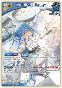 Yukihana Lamy (RR) - Curious Universe - Hololive card