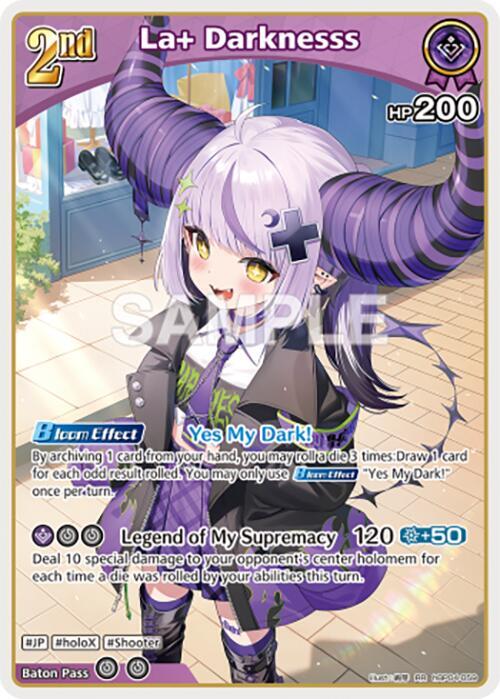 La+ Darknesss (RR) - Curious Universe - hololive OFFICIAL CARD