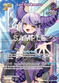 La+ Darknesss (UR) - Curious Universe - Hololive card
