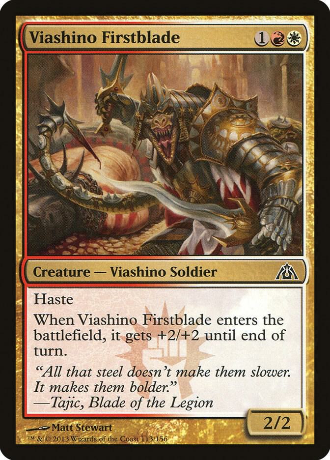 Viashino Firstblade - Dragon's Maze - Magic: The Gathering