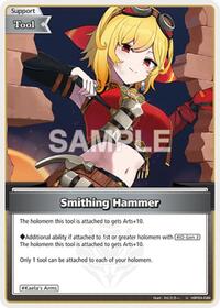 Smithing Hammer (U) - Curious Universe - Hololive card