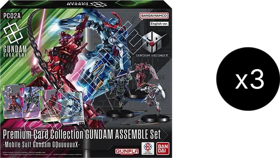 Premium Card Collection GUNDAM ASSEMBLE Display - Mobile Suit