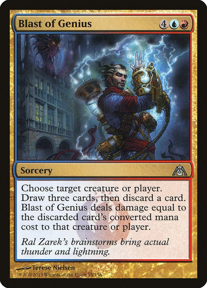 Blast of Genius - Dragon's Maze - Magic: The Gathering - TCGplayer.com