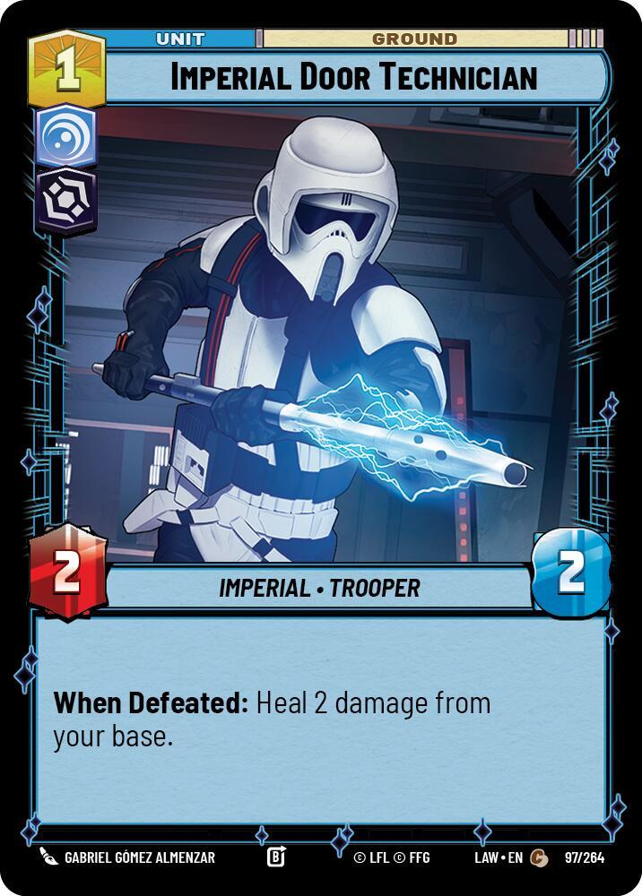 Imperial Door Technician - A Lawless Time - Star Wars: Unlimited