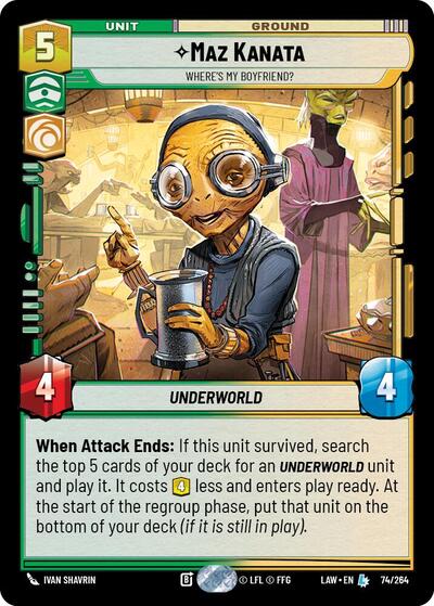 Maz Kanata - Where's My Boyfriend?