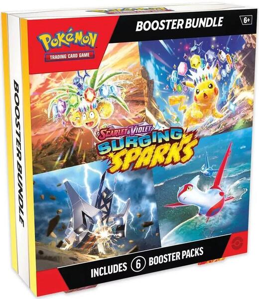 Surging Sparks Booster Bundle (Retail) - SV08: Surging Sparks