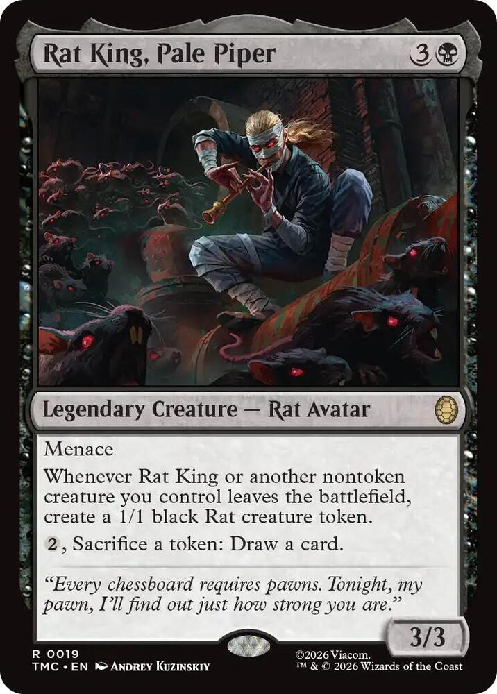 rat deck commander mtg MTG Commander EDH Deck Splinter, Radical Rat 100 Magic Cards Custom De –  Moonveil Games main image 1