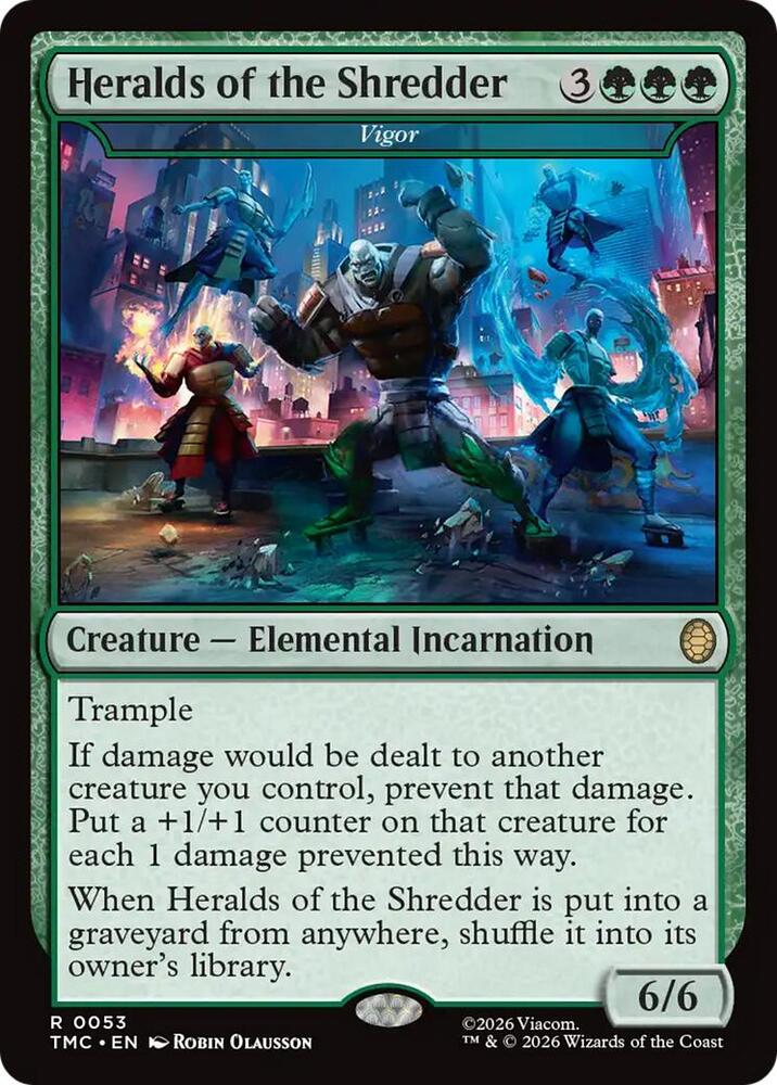 Heralds of the Shredder - Vigor