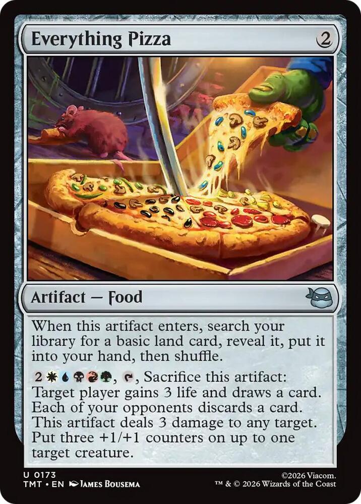 Everything Pizza - Teenage Mutant Ninja Turtles - Magic: The