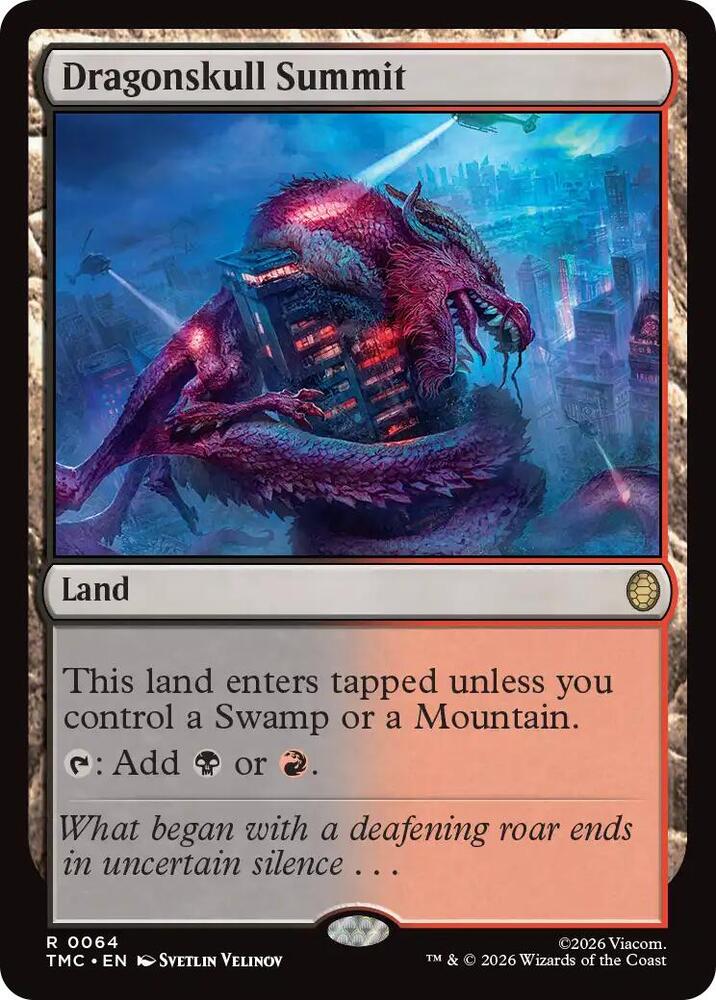 Dragonskull Summit - Commander: Teenage Mutant Ninja Turtles