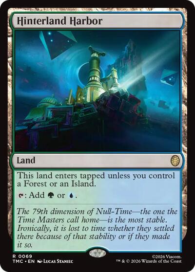 Hinterland Harbor from TMC #69, Magic: The Gathering card
