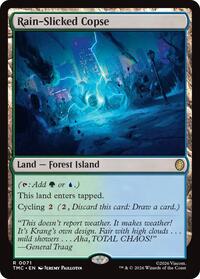 Rain-Slicked Copse (Commander: Teenage Mutant Ninja Turtles)