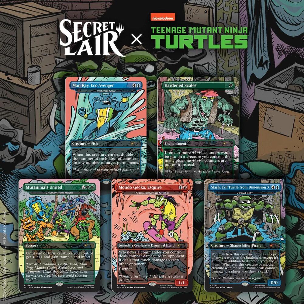 Secret Lair Drop: Secret Lair x Teenage Mutant Ninja Turtles: The